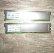 Pamięć RAM 2x2GB(4GB) DDR3 geil pc3-10660