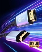 KABEL HDMI 2.1 DO PS5, Xbox One, Apple TV INNE- 2m