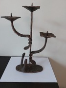 Świecznik! Kuty! Ręczna robota