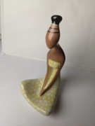 Figurka Sudanka żółta sukienka UNIKAT