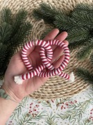 Precel precelek na choinkę makrama boho ozdoby świąteczne święta lizaczek