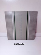 LEGO plytka  2358pb04; prosta droga