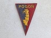 Naszywka Pogoń Szczecin herb (PRL lub lata 90)