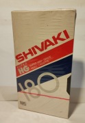 Kaseta VIDEO VHS nawa zafoliowana SHIVAKI VHS HG 180
