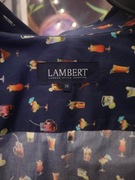 Koszula176/182,39 unikat kolekcja LAMBERTraz założona stan idealny100%baweł