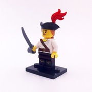 LEGO Minifigures Seria 20 – Pirate Girl, Piratka, col20-5 (71027)