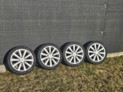 Komplet felgi Suzuki OE 17"5x114,3+ nowe opony Zeetex HP2000 205/45R17