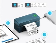 Drukarka etykiet termiczna Polono PL80E Bluetooth USB 100x150