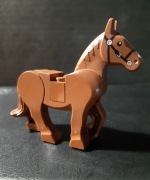 Lego Minifigurka Castle Brązowy Koń