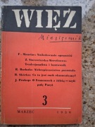 Więź nr 11 (3/1959) Francois Mauriac; Stanisław Grochowiak; Młodzi poeci