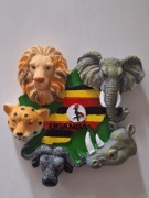 Magnes z kamienia Uganda Afryka 