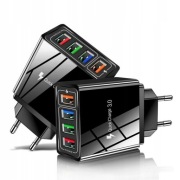 NOWA SZYBKA ŁADOWARKA SIECIOWA 3.0 USB QUICK CHARGE licytacja!!!