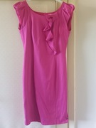 Sukienka różowa z podszewką rozmiar 38
