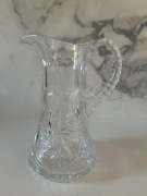 Wazon dzbanek  kryształowy z lat PRL-u