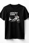 Koszulka M Motocykl Honda GL1800 | Prezent dla Chłopaka, Fana Motoryzacji