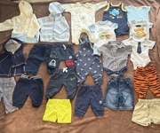Zestaw ubranek chłopięcych dla noworodka 56 cm 