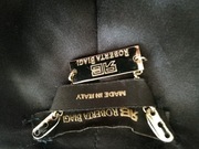 Roberta Biagi Płaszcz R XS S Czarny Włoski Luksusowy Jak Nowy