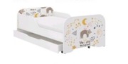 Łóżko dziecięce kotek 140x70