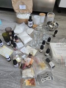 Wyprzedaż swiece, mydełka 