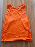 Koszulka ADIDAS SINGLET męska pomarańczowa - rozmiar - L