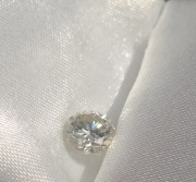 Moissanit 1 ct (+)  6.8 mm  g-h do pierścionka 