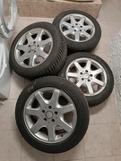 Koła Mercedes SLK R170 - oryginalne felgi alu 16' + opony zimowe Kumho