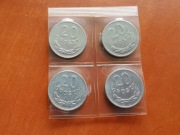 ZESTAW MONET 20 GROSZY 1978-1981