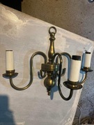 Świecznik mosiężny 