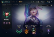 Konto LoL Emerald I | 200 lvl | Full Champ | 60+ skinów | 171 ME | Honor 5