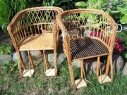 Fotelik wiklinowy na rower, dla dziecka