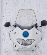 Owiewka lampa szyba Yamaha SR250P Policyjna