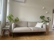 IKEA APPLARYD Sofa 2 osobowa Lejde szary czarny