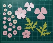 Duzy pakiet tanio scrapki napis kwiaty ramki itp.