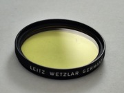 Filtr Leica Leitz Wetzlar 39mm Żółty (1) 