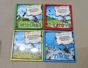 4 x Przewodnik prawdziwych tropicieli Adam Wajrak Wiosna Lato Jesień Zima