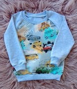 NOWA Bluza w auta rozmiar 80