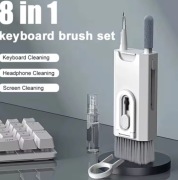 Zestaw do czyszczenia 8w1 – Idealny do klawiatury, słuchawek, telefonu