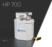 Zagniatarka do naroży aluminium PERTICI HP620  hydrauliczna | rok 2021
