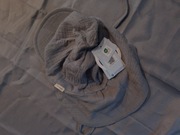 Sterntaler Czapka z daszkiem na kark dziecięca szara R.53