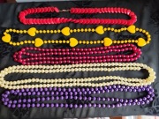 Zestaw naszyjników. 5 sztuk. Vintage. 