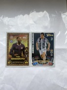 Karty piłkarskie Topps Match Attax – Adarabioyo + Cambiaso ZESTAW 2 sztuki