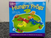 Gra Hungry Frogs – zręcznościowa gra rodzinna 3+ Kids Classics – 4 graczy