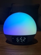 Budzik świetlny Foryond z 2 alarmami, 20 poziomów jasności/15 dźwięków