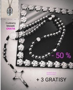 Mam dla Ciebie Różaniec św Benedykt -50% hematyt