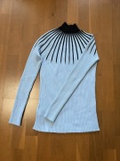 Niebiesko-czarny półgolf SHEIN 34 36 38