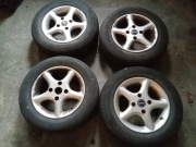 Alufelgi 4x114,3 R14 ET38 proste Borbet  dekielki 4 sztuki koła daewoo Rezz