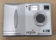 Aparat cyfrowy Sepia, uruchamia się, nietestowany