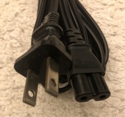Kabel Zasilający RTV 110V 120V Ósemka 3 metry USA Kanada Japonia
