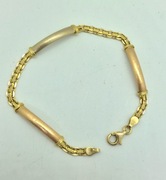 Złota damska bransoletka 585