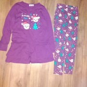 Ubranka zestaw świąteczny 140/146 jak nowe 